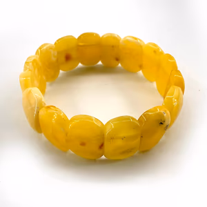 Kehribar Bileklik Rolex - Orijinal Şifalı Kristal - Görsel 1