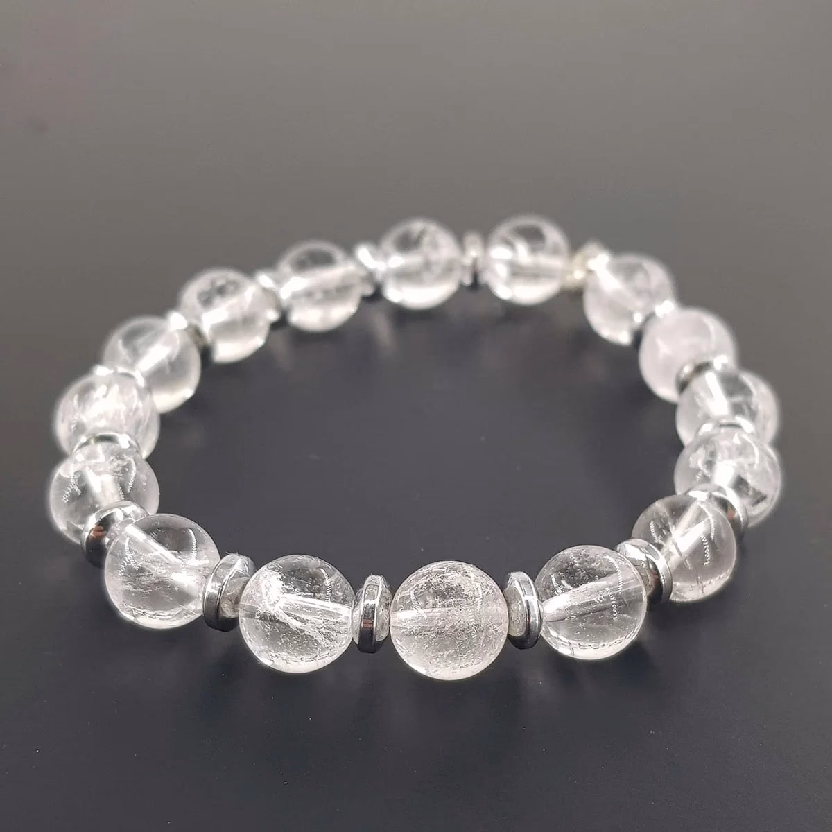 Kristal Kuvars Bileklik 8mm