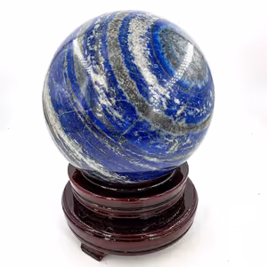 Lapis Lazuli Küre - Orijinal Şifalı Kristal - Görsel 2