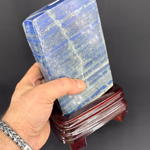 Lapis Lazuli Obje AAA - Orijinal Şifalı Kristal - Görsel 1