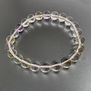 Multi Topaz Bileklik AA+ 8mm - Orijinal Şifalı Kristal - Görsel 1