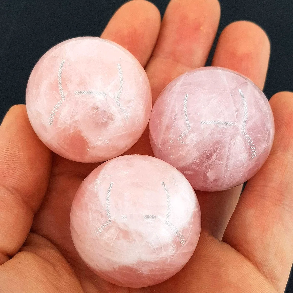 Pembe Kuvars Küre Mini