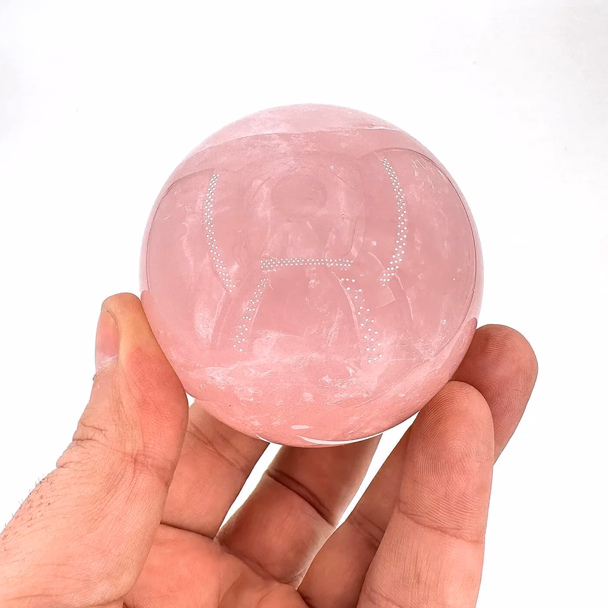 Pembe Kuvars Küre