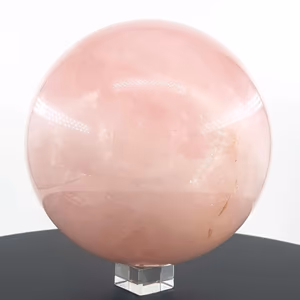 Pembe Kuvars Küre - Orijinal Şifalı Kristal - Görsel 1