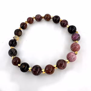 Ruby Safir Bileklik AA+ 8mm - Orijinal Şifalı Kristal - Görsel 1