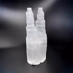 Selenit Lamba Twin 25cm Orijinal Kristal Detay Görseli 1