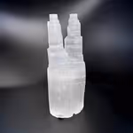 Selenit Lamba Twin 25cm Orijinal Kristal Detay Görseli 2