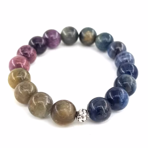 Yakutlu Safir (Ruby Safir) Bileklik 10mm - Orijinal Şifalı Kristal - Görsel 1