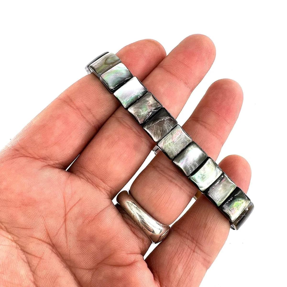 Abalon Sedef Rolex - Orijinal Şifalı Kristal - Görsel 1