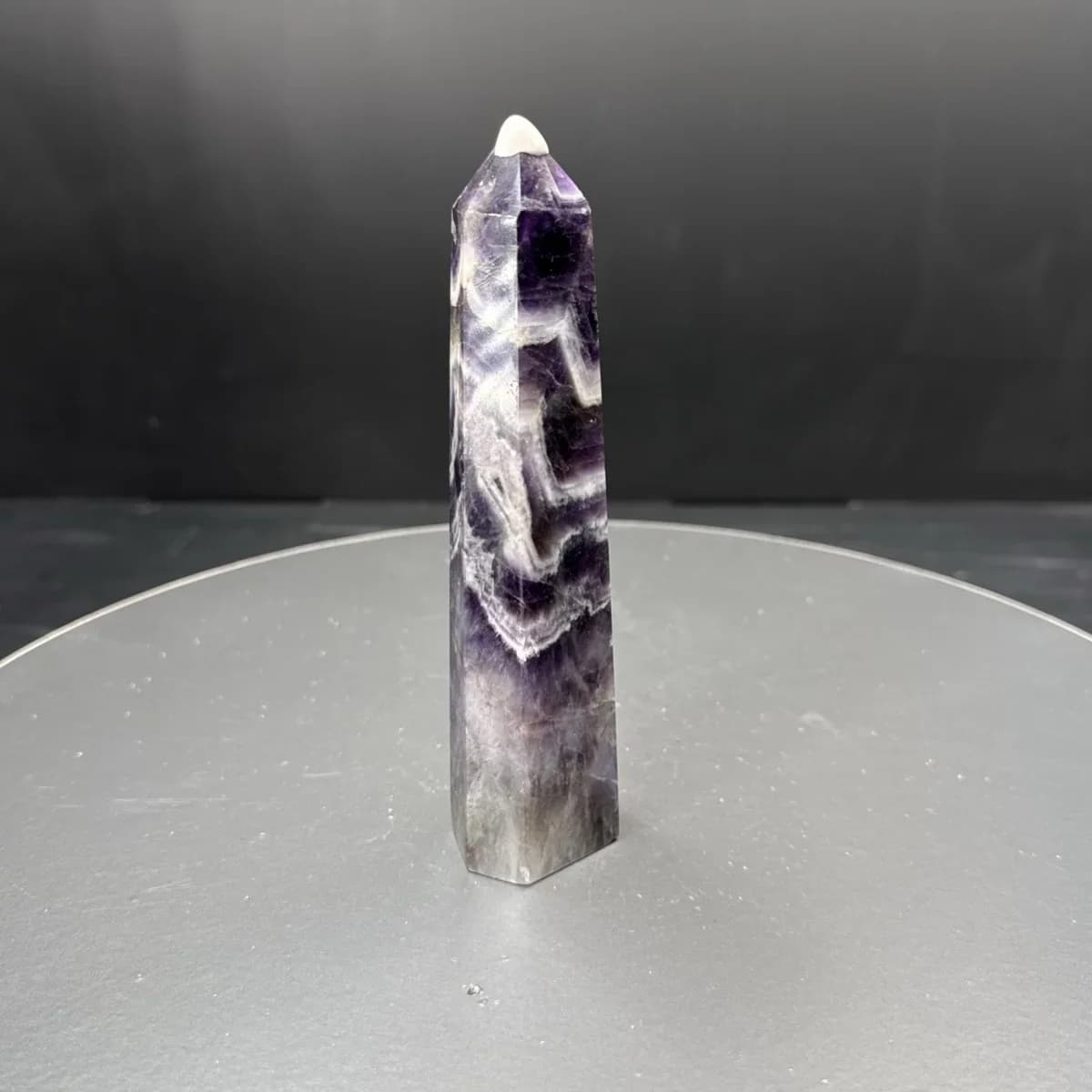 Ametist Obelisk Orijinal Kristal Detay Görseli 3