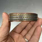 Bakır Bileklik Orijinal Kristal Detay Görseli 1