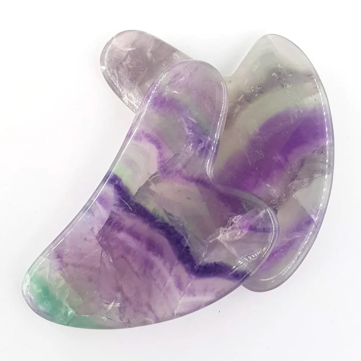 Florit Gua Sha - Orijinal Şifalı Kristal - Görsel 1