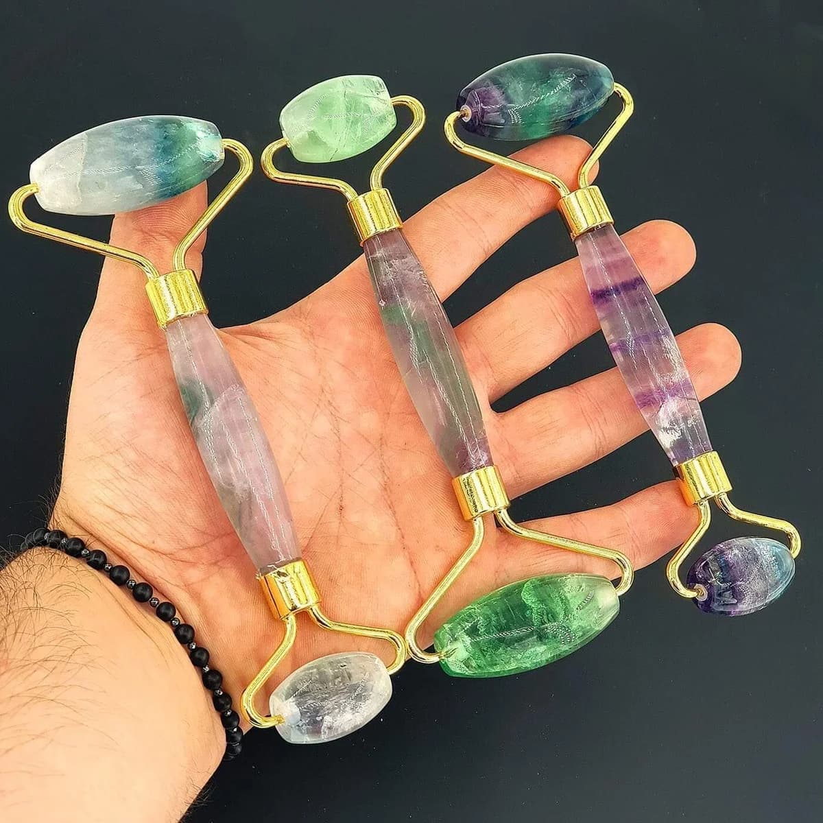 Florit Roller - Orijinal Şifalı Kristal - Görsel 1