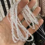 Herkimer Elmas Dizi AAA Orijinal Kristal Detay Görseli 2