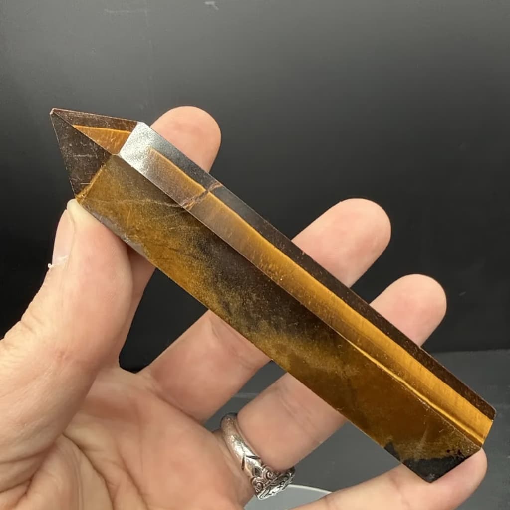 Kaplangözü Obelisk 12 cm - Orijinal Doğal Taş ve Şifa Kristali Görsel 1