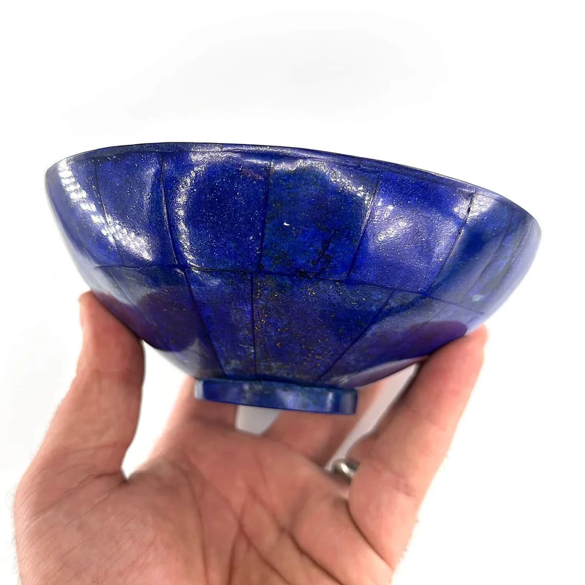 Lapis Lazuli Kase M Boy Orijinal Kristal Detay Görseli 3