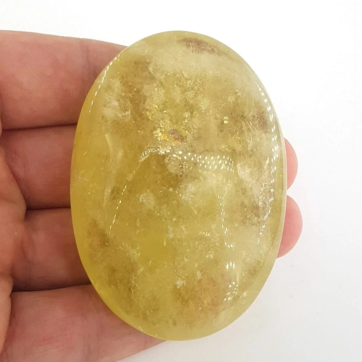 Limon Kuvars Spa Taşı Orijinal Kristal Detay Görseli 2