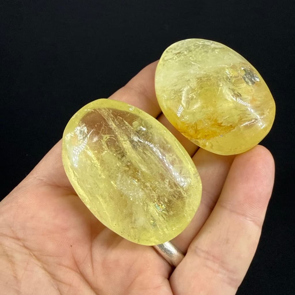 Limon Kuvars Spa Taşı - Orijinal Doğal Taş ve Şifa Kristali Görsel 1