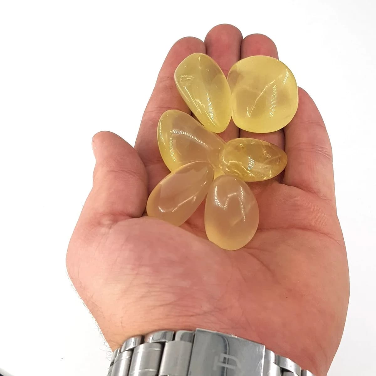 Limon Kuvars Tımbıl Orijinal Kristal Detay Görseli 2