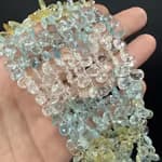 Morganit A+ Drop Dizi Orijinal Kristal Detay Görseli 3