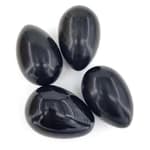 Obsidyen Yumurta Orijinal Kristal Detay Görseli 1