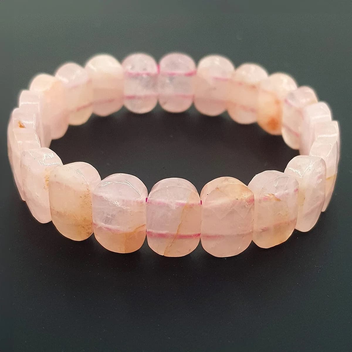 Pembe Kuvars Bileklik Rolex