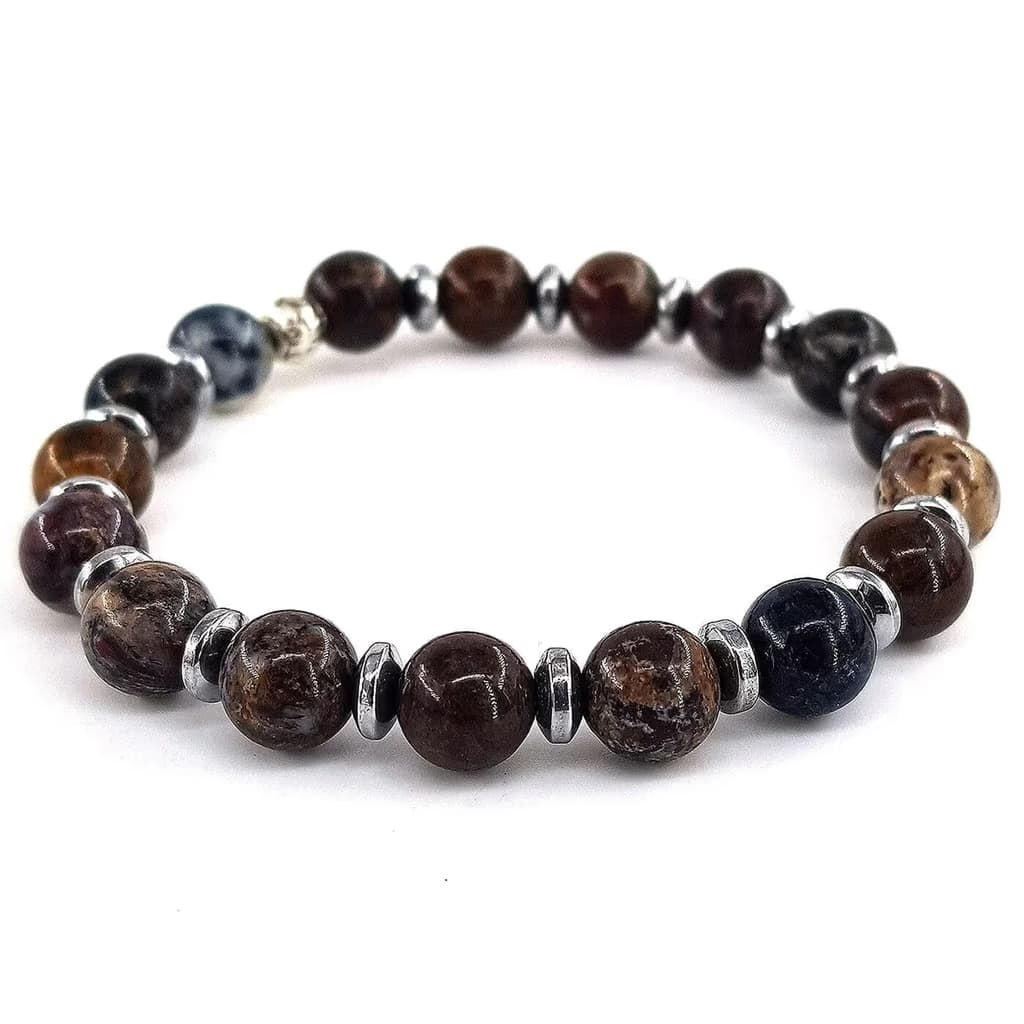Pietersite Bileklik 8mm - Orijinal Doğal Taş ve Şifa Kristali Görsel 1