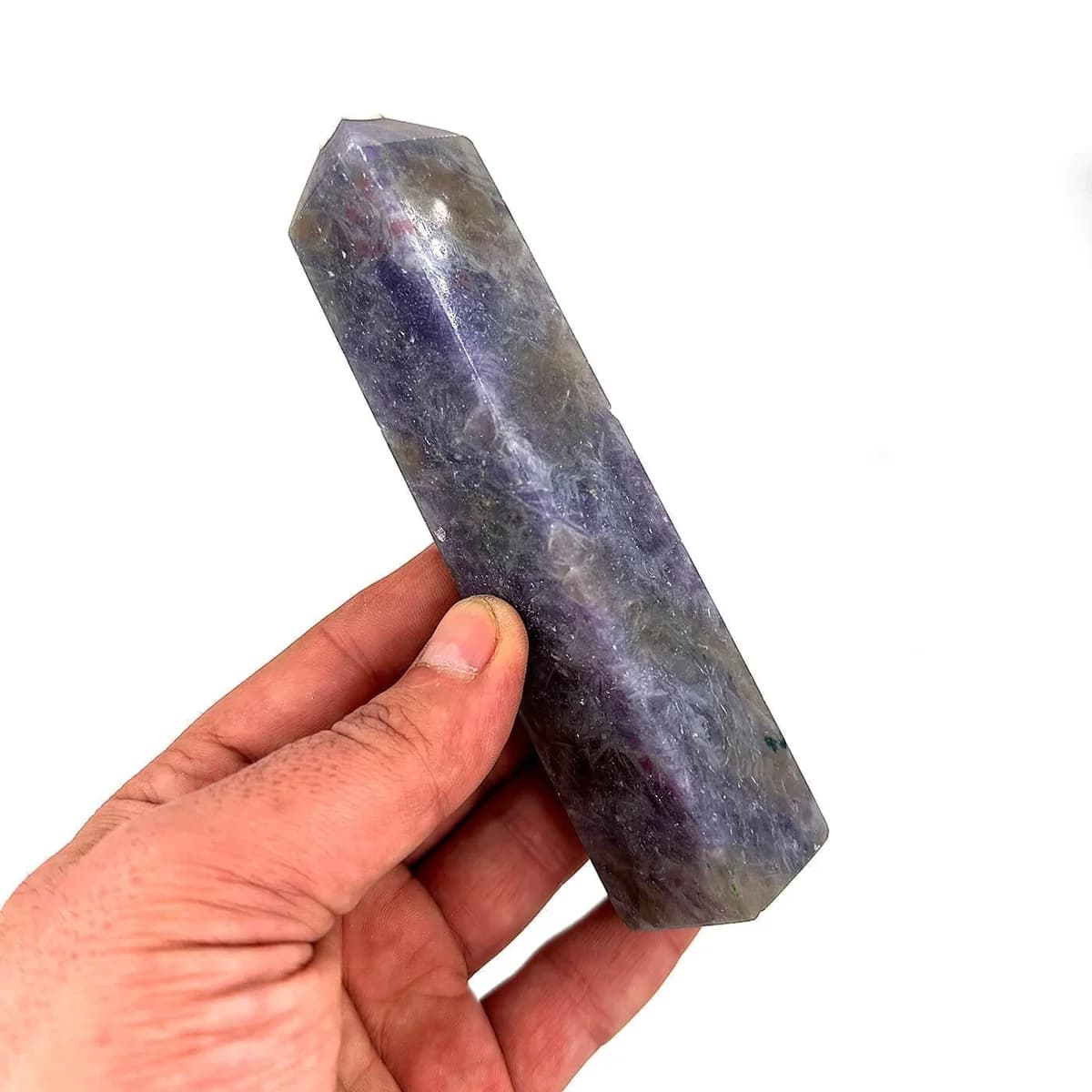 Tanzanit Obelisk - Orijinal Şifalı Kristal - Görsel 1