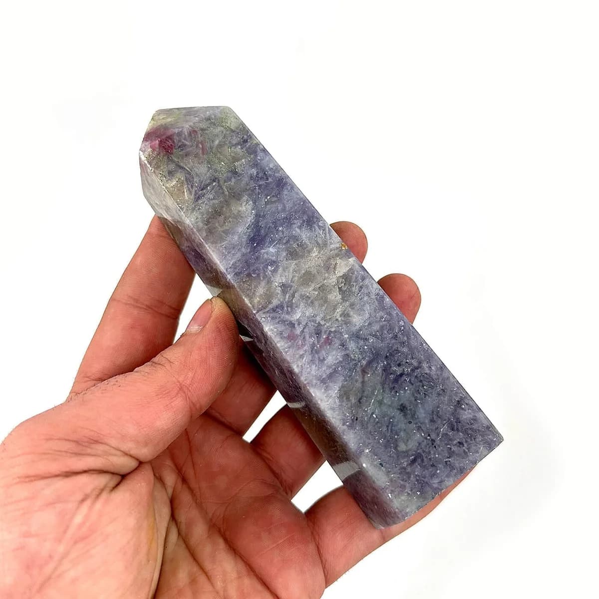 Tanzanit Obelisk - Orijinal Şifalı Kristal - Görsel 1