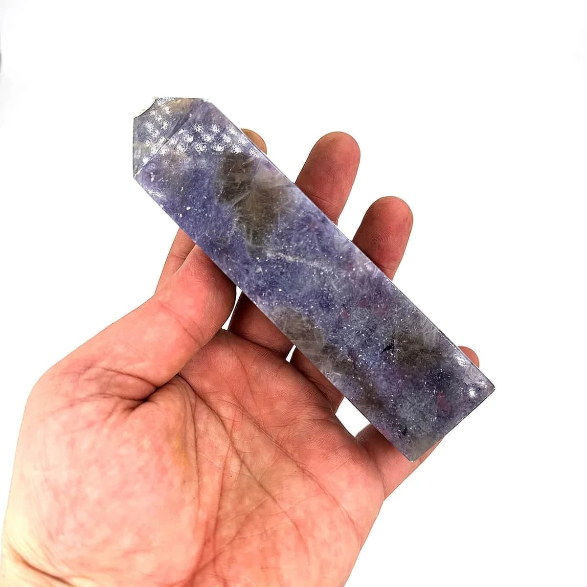 Tanzanit Obelisk - Orijinal Şifalı Kristal - Görsel 1