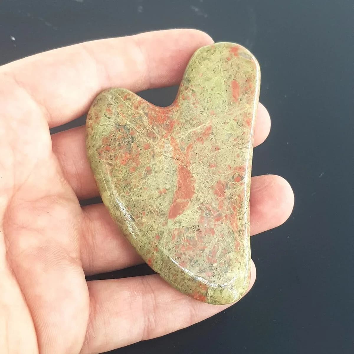 Unakit Gua Sha Orijinal Kristal Detay Görseli 2
