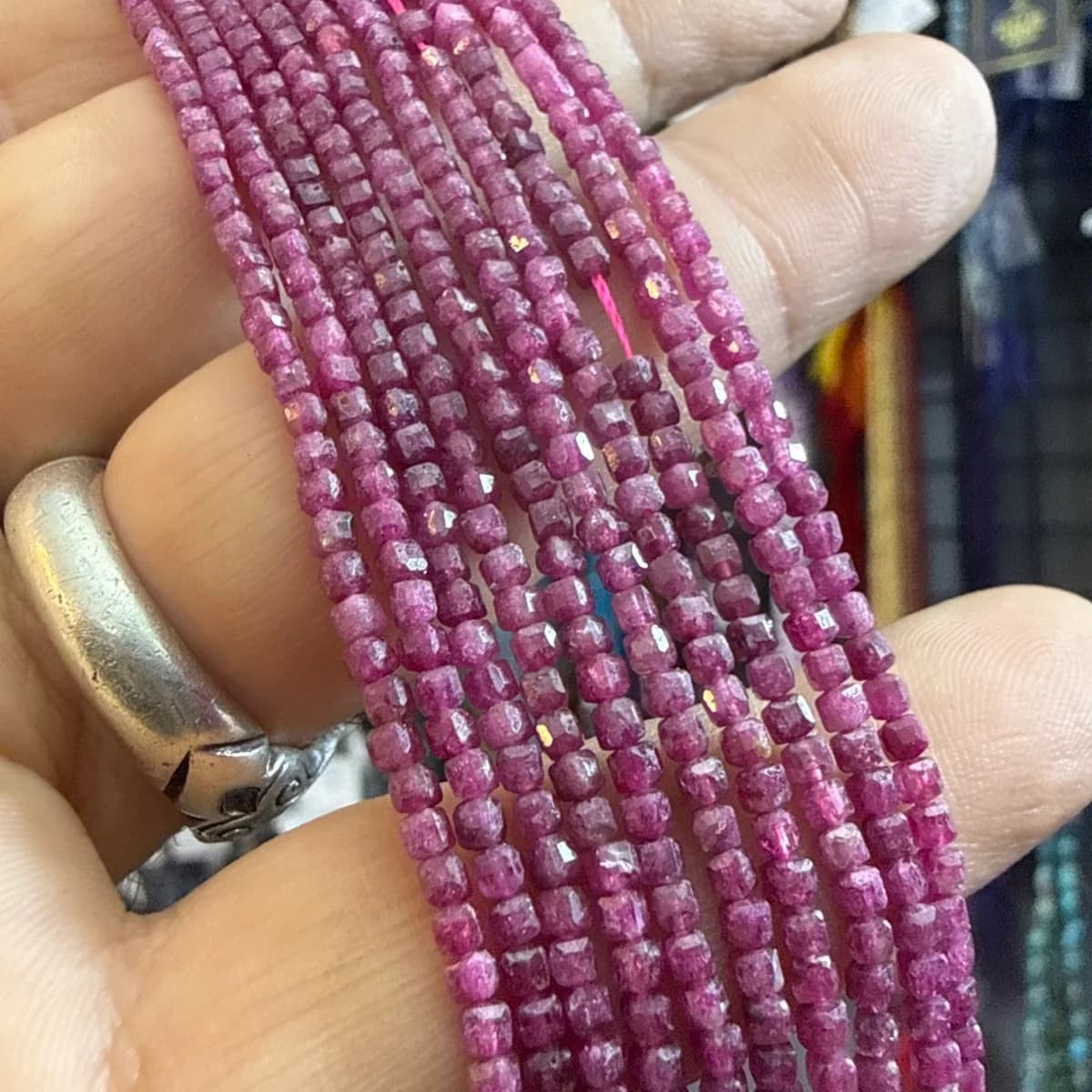 Yakut Dizi 2mm - Orijinal Şifalı Kristal - Görsel 1