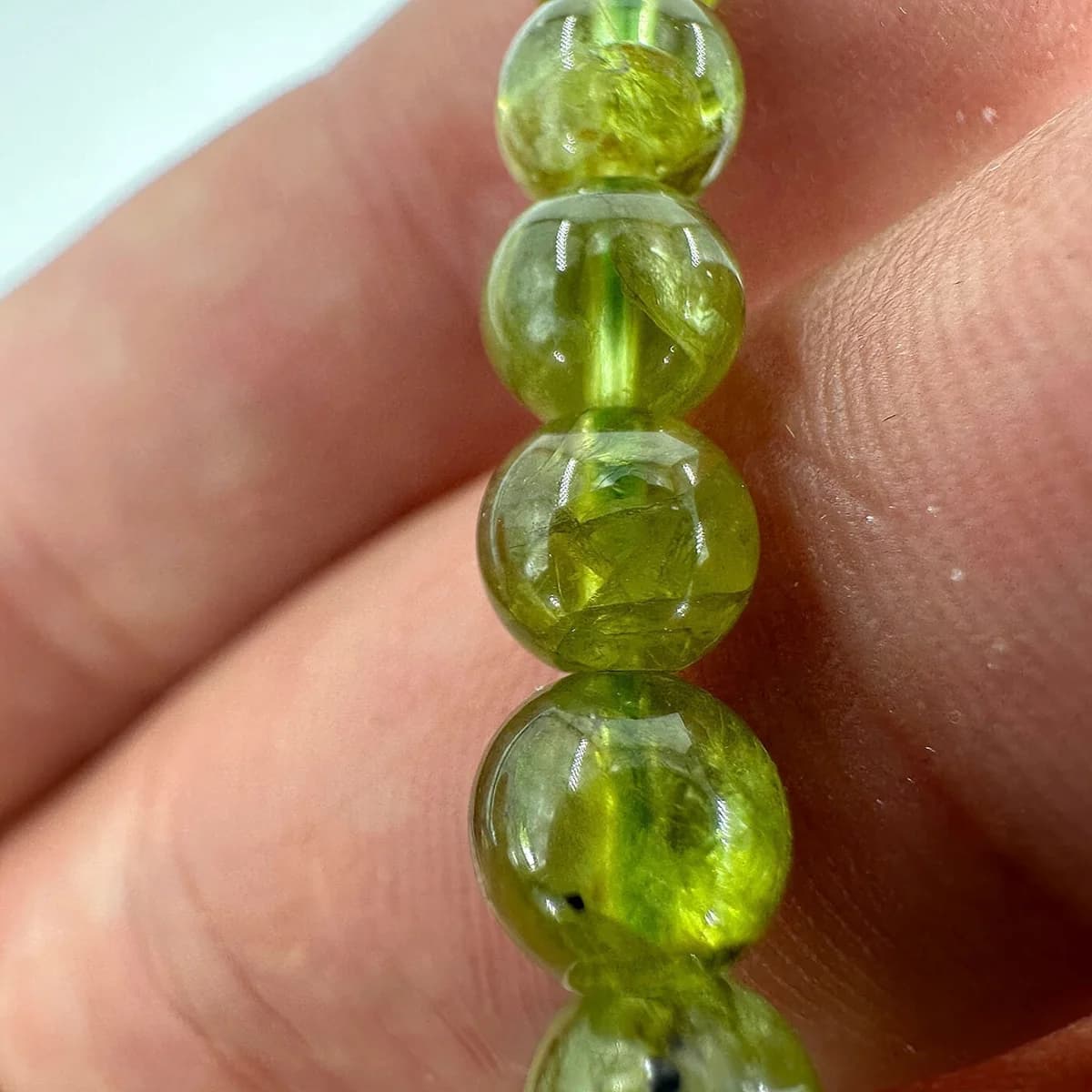 Zeberced Bileklik 6 mm Orijinal Kristal Detay Görseli 2