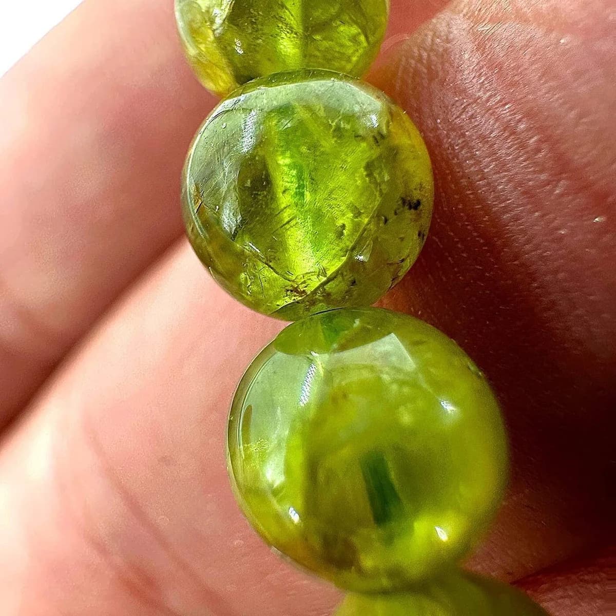 Zeberced Bileklik 8 mm Orijinal Kristal Detay Görseli 2