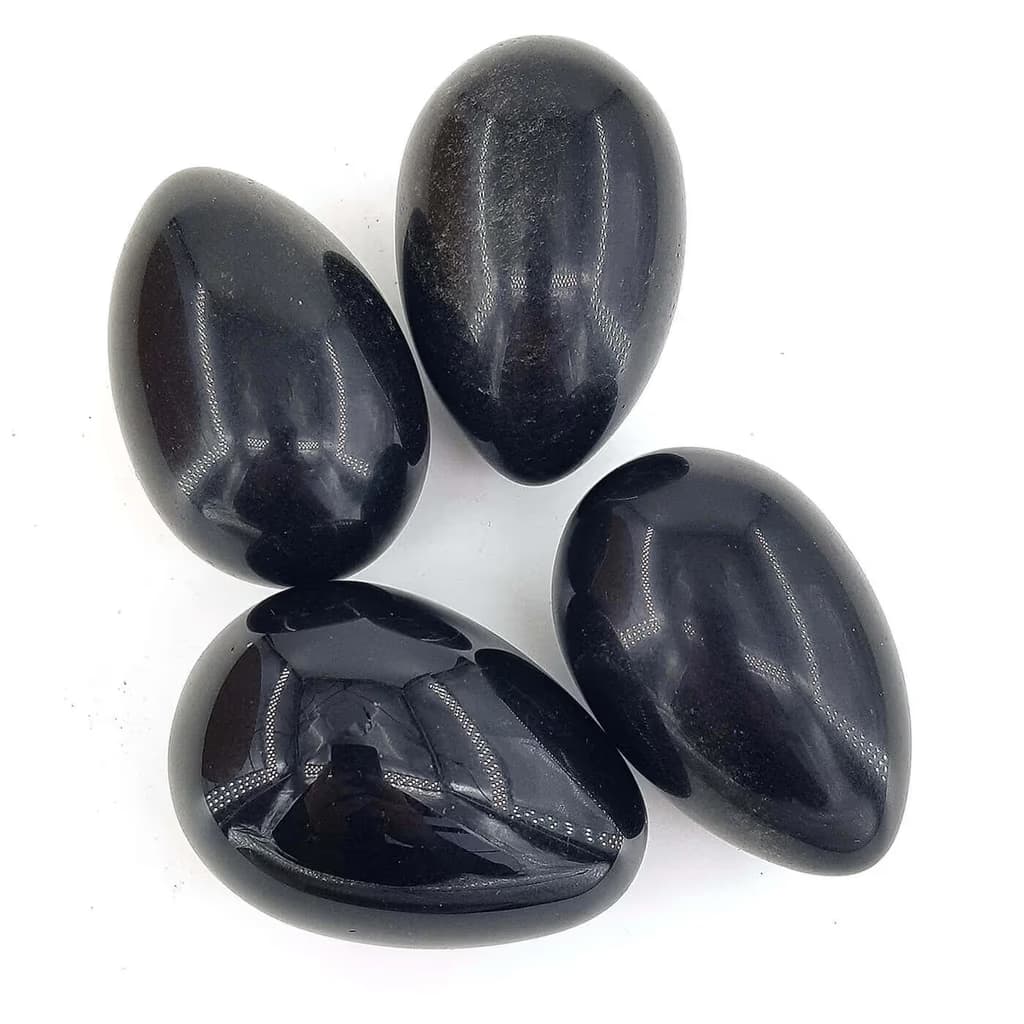 Obsidyen Yumurta İncele ve Satın Al Obsidyen Yumurta - Orijinal Doğal Taş ve Şifa Kristali Görsel 1