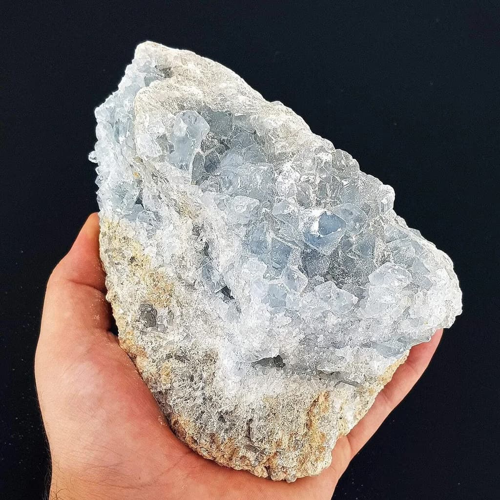 Selestit (Stronsiyum) Ham Taş (Jeotsuz) İncele ve Satın Al Selestit (Stronsiyum) Ham Taş (Jeotsuz) - Orijinal Doğal Taş ve Şifa Kristali Görsel 1