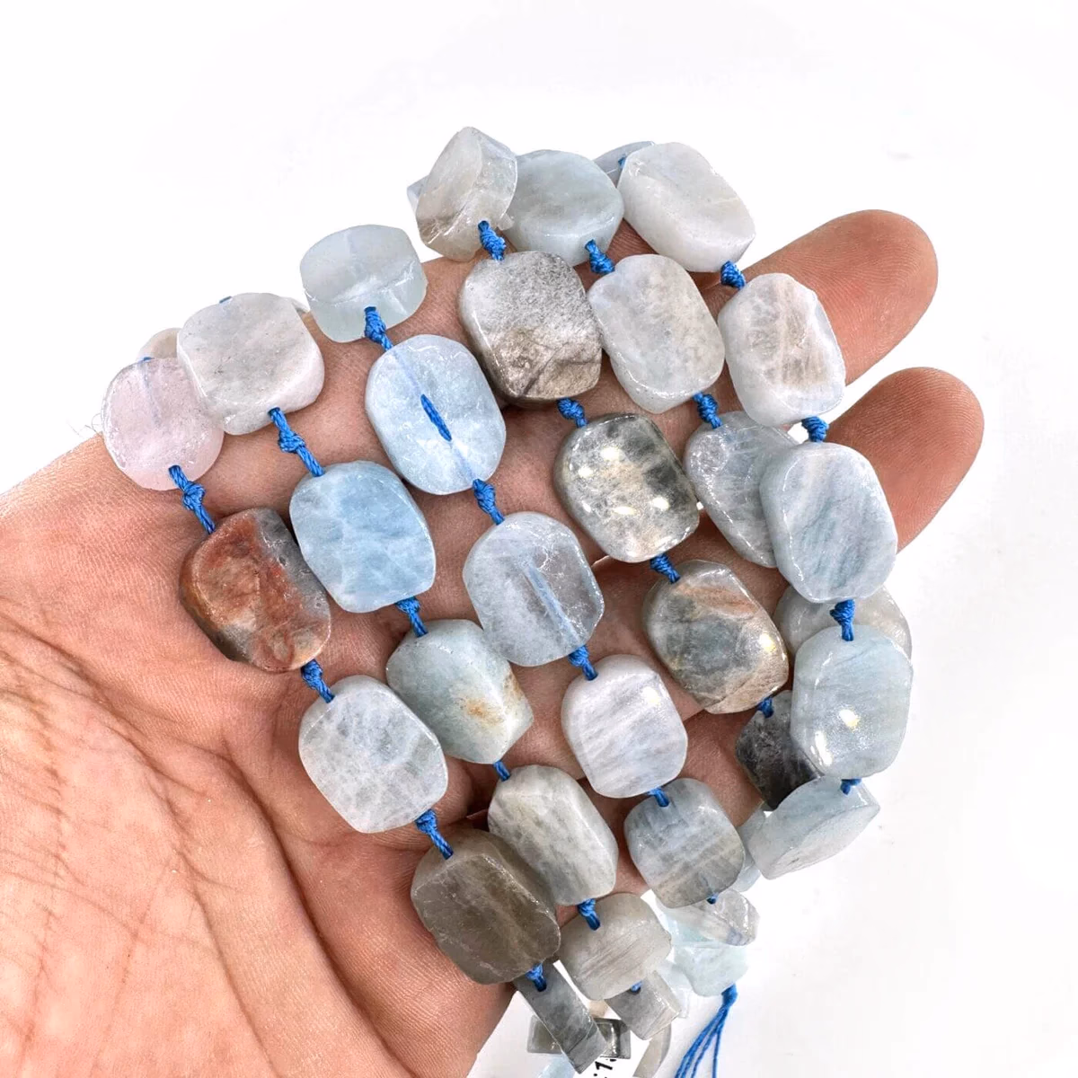 Akuamarin Dizi 15x12x5mm