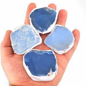 Anjelit Ham Taş Mini - Orijinal Şifalı Kristal - Görsel 1