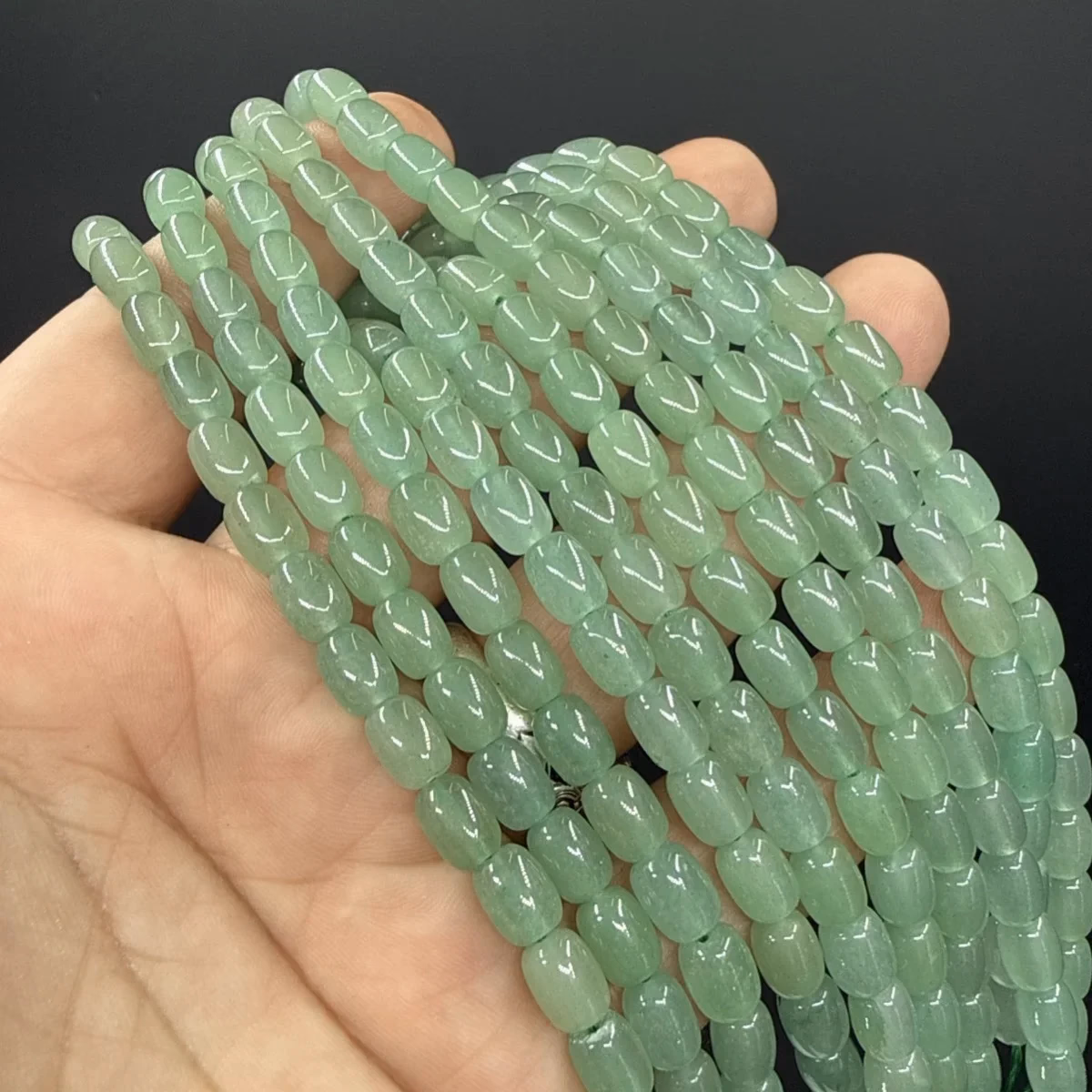 Aventurin Arpa Dizi 6x8 mm