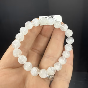 Aytaşı Bileklik 9 mm AAA - Orijinal Şifalı Kristal - Görsel 1