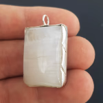 Aytaşı Kolye Ucu (Gümüş) Orijinal Kristal Detay Görseli 3