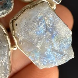 Aytaşı / Topaz Kolye Ucu Gümüş - Orijinal Şifalı Kristal - Görsel 2