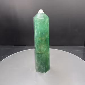 Florit Obelisk - Orijinal Şifalı Kristal - Görsel 2