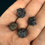 Flower Carbonado  Siyah Elmas S Boy Orijinal Kristal Detay Görseli 1