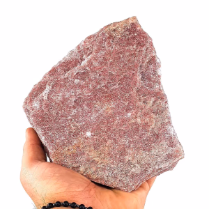 Fuksit Ham Taş Obje Pembe - Orijinal Şifalı Kristal - Görsel 1