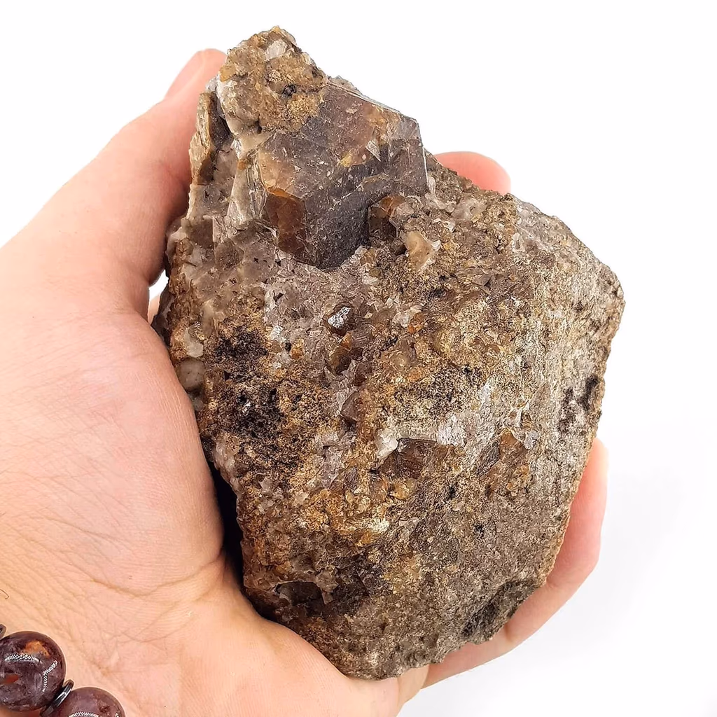 Garnet Kristal Ham Taş İncele ve Satın Al Garnet Kristal Ham Taş - Orijinal Doğal Taş ve Şifa Kristali Görsel 1
