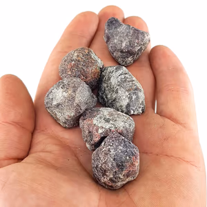 Garnet Mini Ham Taş - Orijinal Şifalı Kristal - Görsel 1