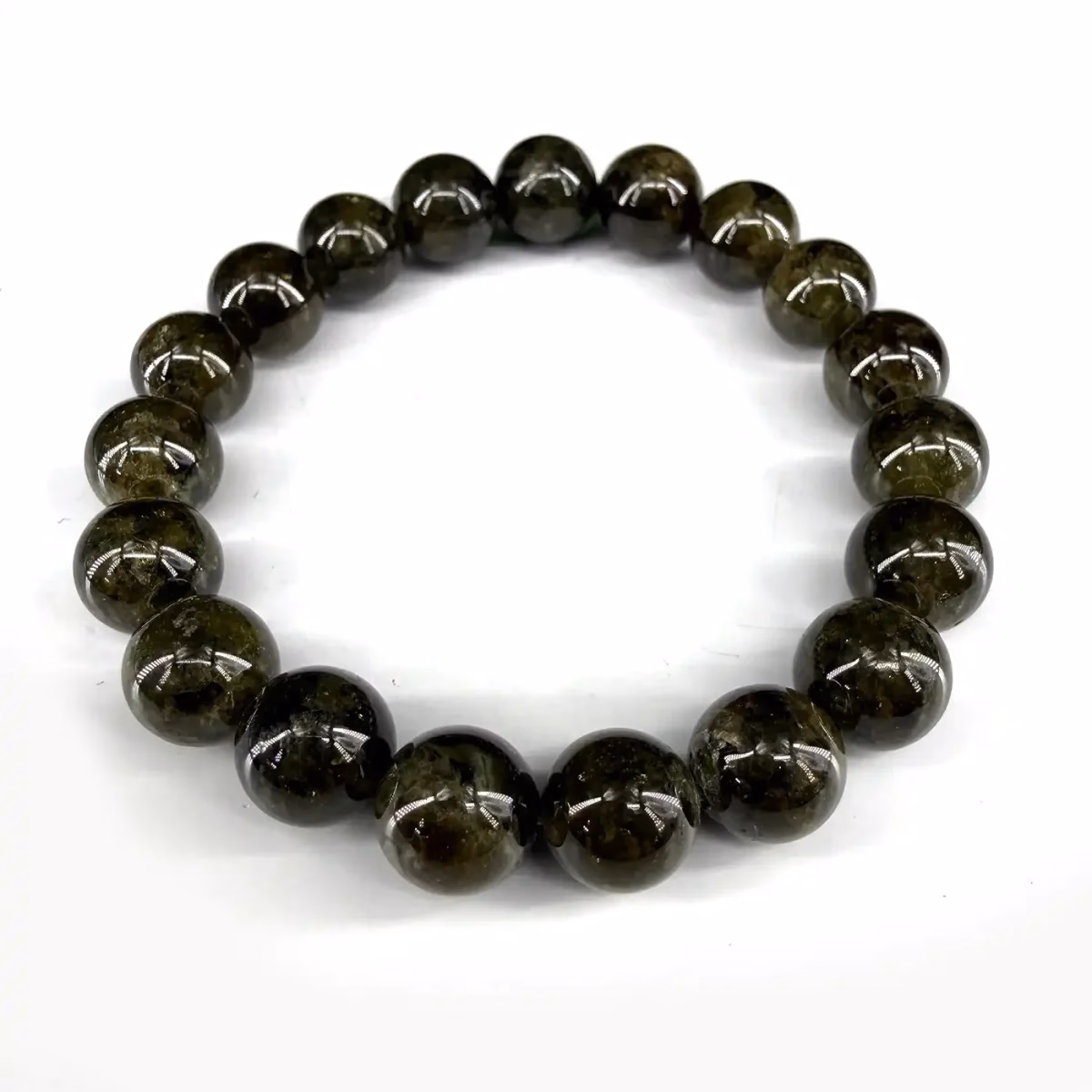 Garnet Yeşil Bileklik 10mm