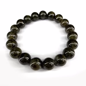 Garnet Yeşil Bileklik 10mm - Orijinal Şifalı Kristal - Görsel 2