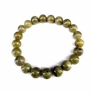 Garnet Yeşil Bileklik 8mm AAA - Orijinal Şifalı Kristal - Görsel 1
